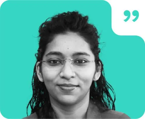 Amzo Care employee testimonial portrait